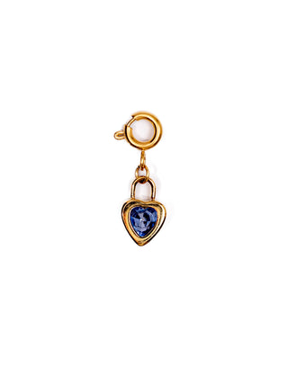 My Sister's Cottage | Waterproof | Heart Birthstone Charm