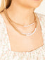 Layered Bead & Pearl Necklace