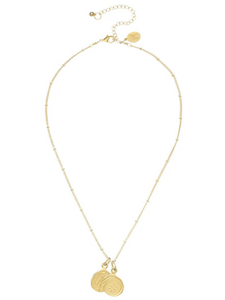 Susan Shaw | 24k Gold | Widow's Mite Necklace