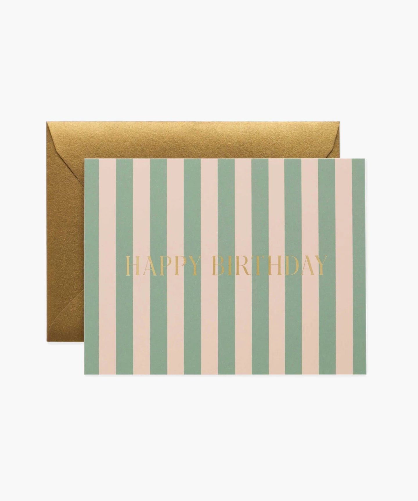 Striped Birthday Card