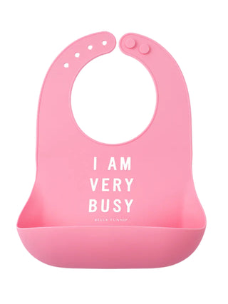 Silicone Wonder Bib Very Busy