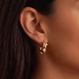 Abstract Embellished Earrings - Waterproof
