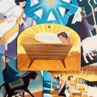 Jesus is Born Ornament Book