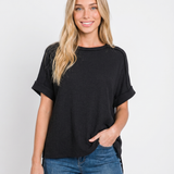 Alora Ribbed Knit Top