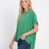 Alora Ribbed Knit Top (detail view 3)