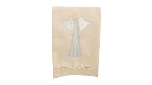 Angel Painted Tea Towel