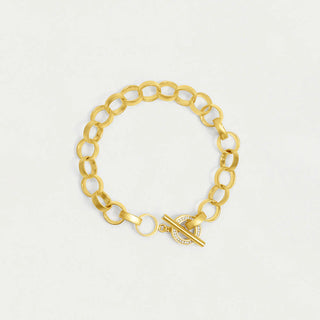 Petit Pave Statement Chain Bracelet