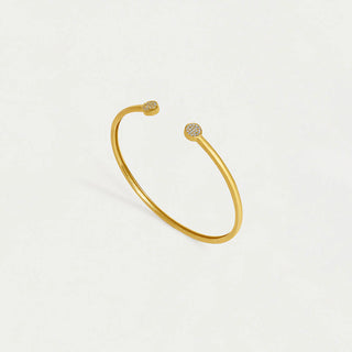 Mirabeau Pave Open Bangle Bracelet