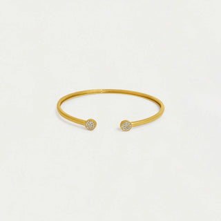 Mirabeau Pave Open Bangle Bracelet