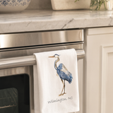 Blue Heron Wilmington, NC Tea Towel
