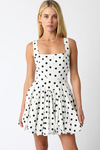 Polka Dot Balloon Dress