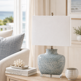 Bauer Blown Glass Table Lamp