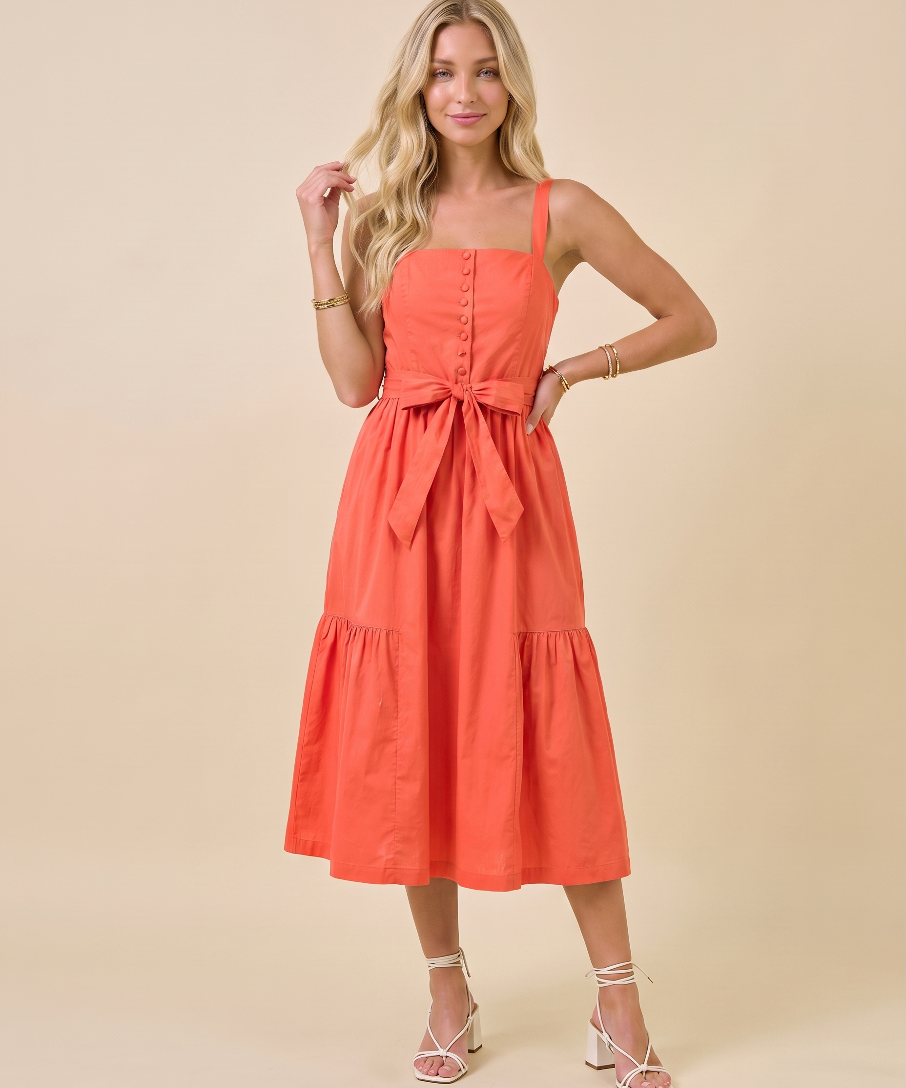 Bayside Breeze Midi Dress