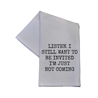 Be Invited Tea Towel