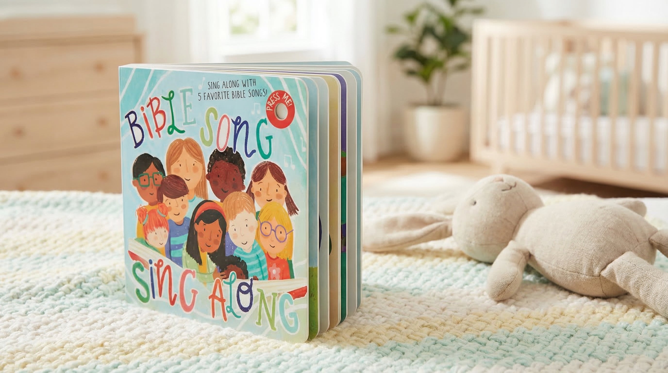 Christian Bible Song Book for Kids – Worship Music Gift Book