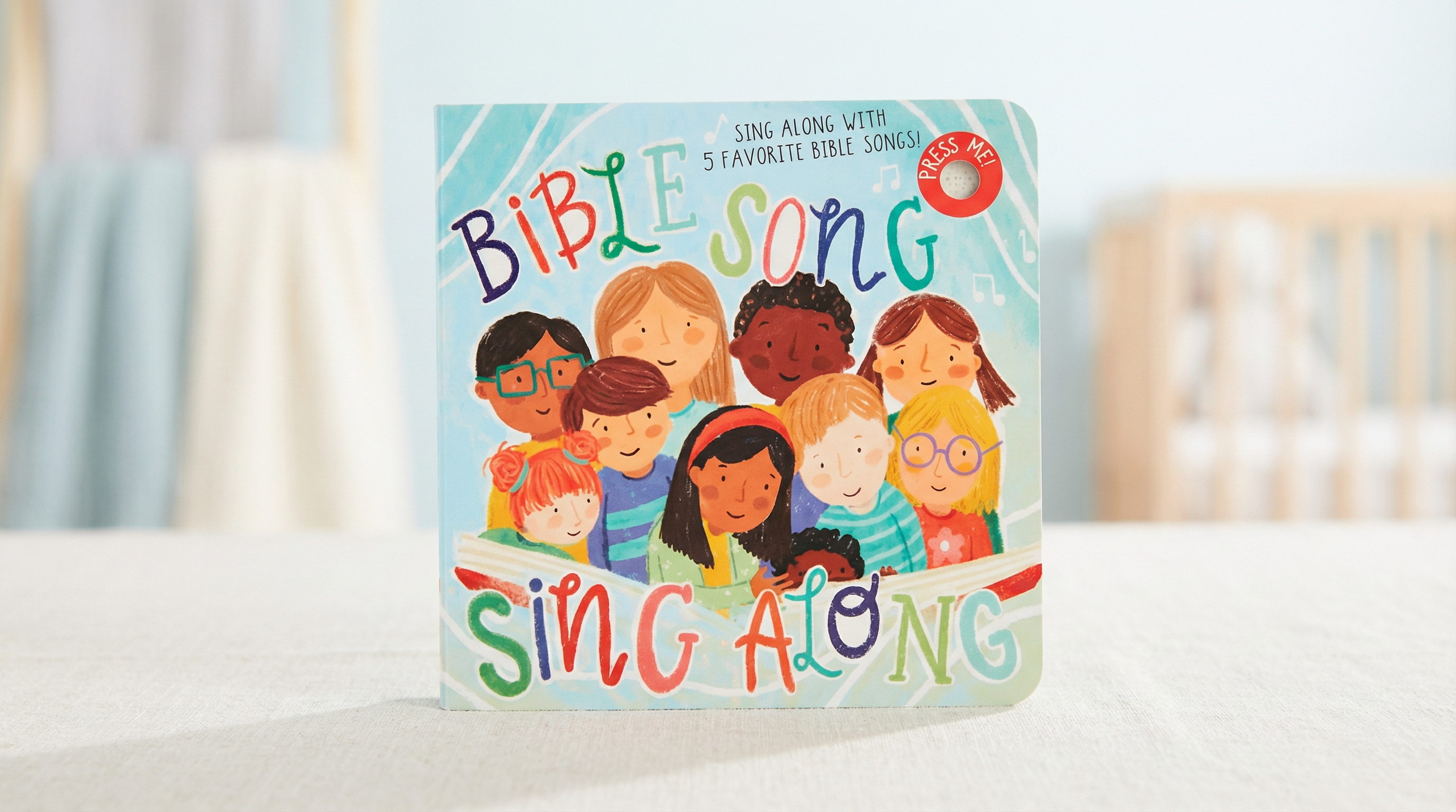 Christian Bible Song Book for Kids – Worship Music Gift Book (detail view 2)