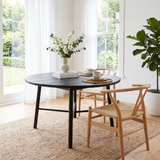 Black Acacia Wood Table