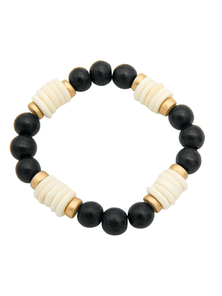 Black Shell Island Bracelet