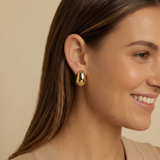 My Sister's Cottage | Waterproof | Block Earrings (detail view 3)