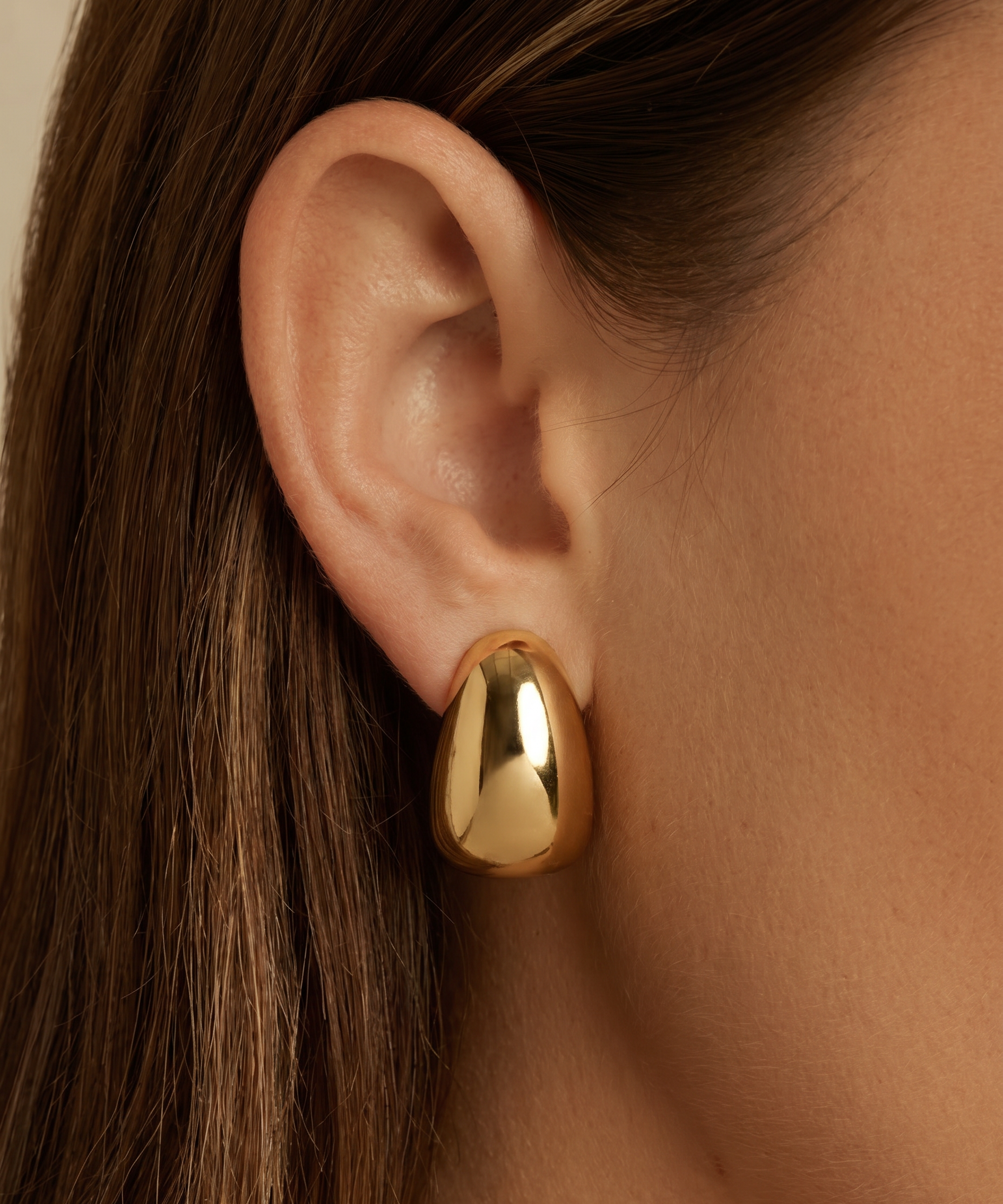 My Sister's Cottage | Waterproof | Block Earrings (detail view 2)