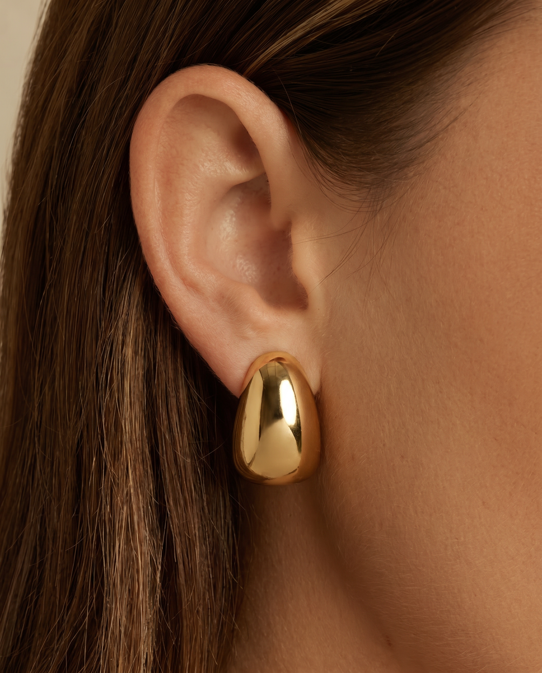 My Sister's Cottage | Waterproof | Block Earrings (detail view 2)