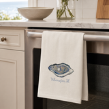 Blue Oyster Wilmington Guest Towels – Coastal NC Guest Hand Towels Gift Set