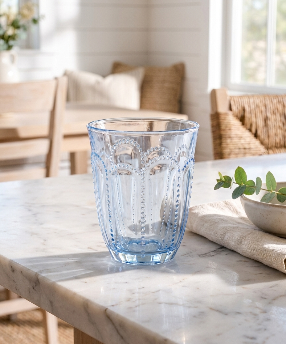 Blue Deco Glass – Decorative Blue Glassware for Home Bar & Table