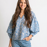 Bluebell Garden Blouse