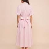 Bluebell Seersucker Midi Dress (detail view 6)