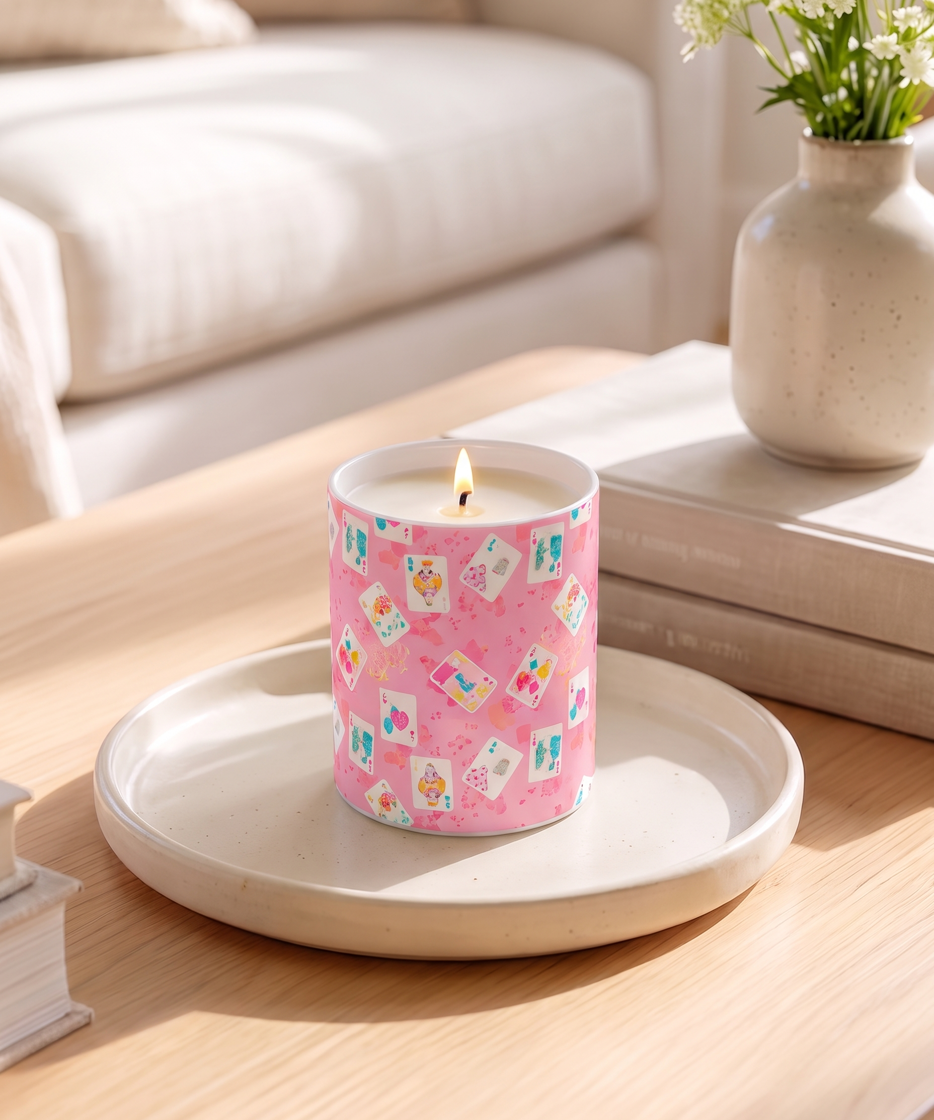 Bonjour Mahjong Candle