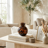 Brown Speckle Bouquet Vase