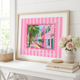 Charleston SC Vintage Stamp Print – Southern Wall Art Gift