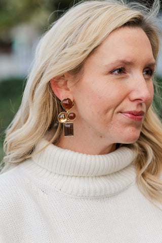 Organic Shape Earrings