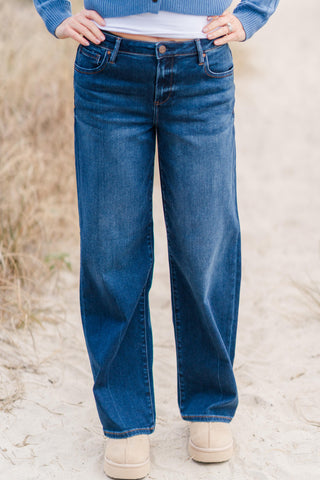 Mid Rise Baggy Jeans