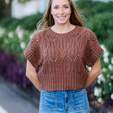 Cable Knit Sweater Top