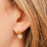 Elegant Pearl Stud Earrings – Classic Freshwater Pearl Stud Earrings