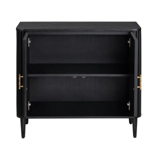 Camden Black Two Door Cabinet