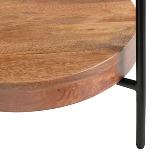 Brewpub Round End Table