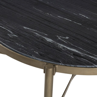 Black Marble Cocktail Table