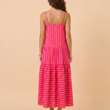 Cabana Stripe Maxi Dress
