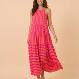 Cabana Stripe Maxi Dress