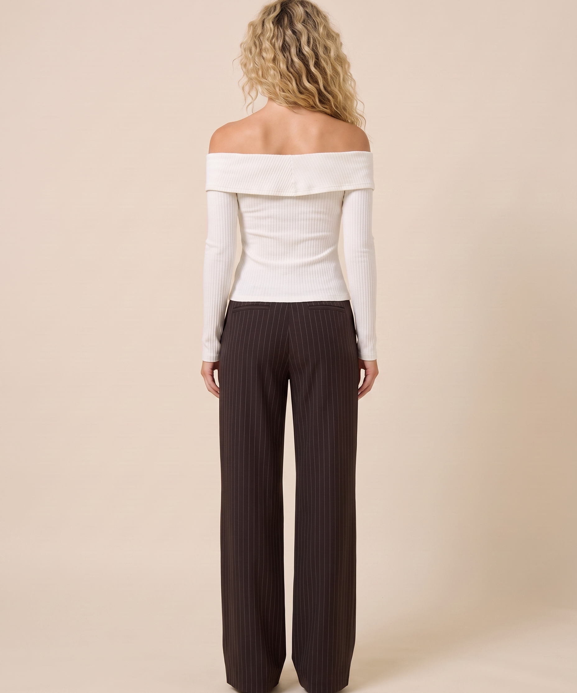 Camille Off Shoulder Button Top
