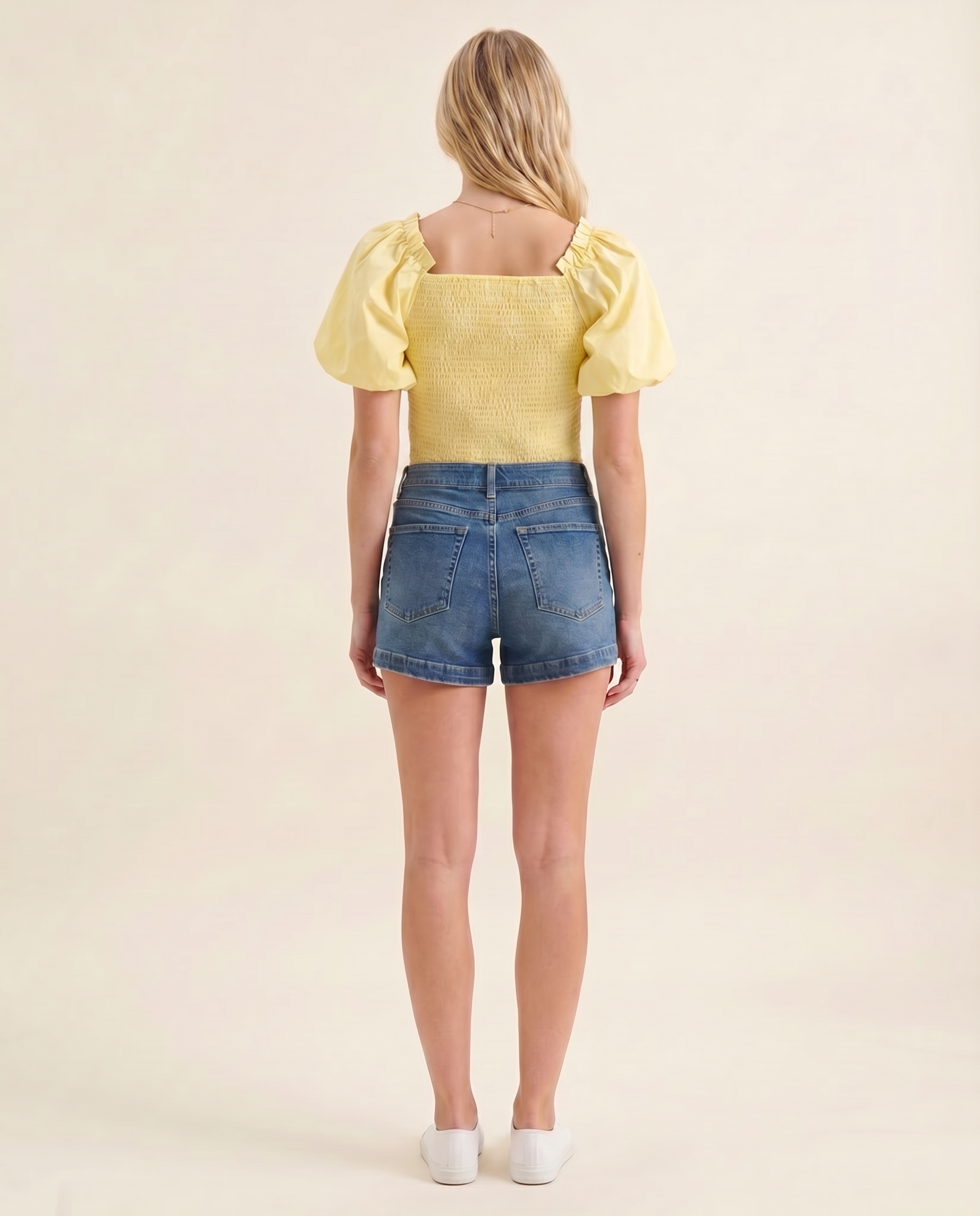 Capri Puff Sleeve Top (detail view 2)