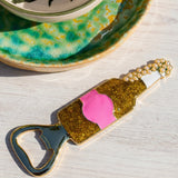 Champagne Glass Bar Bottle Opener