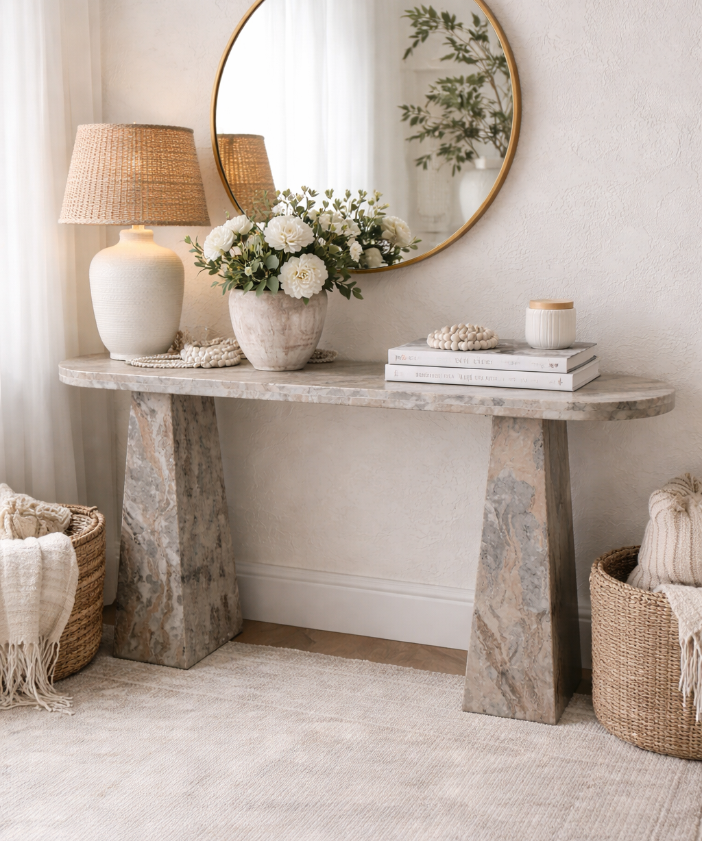 Marble Console Table