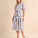 Cherry Picnic Midi Dress