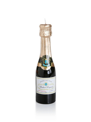 Mini Champagne Bottle Candle