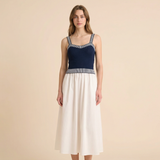 Coastal Charm Cami Midi Dress