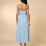 Coastal Drift Maxi Dress – Breezy Coastal Maxi Dress for Women (detail view 2)