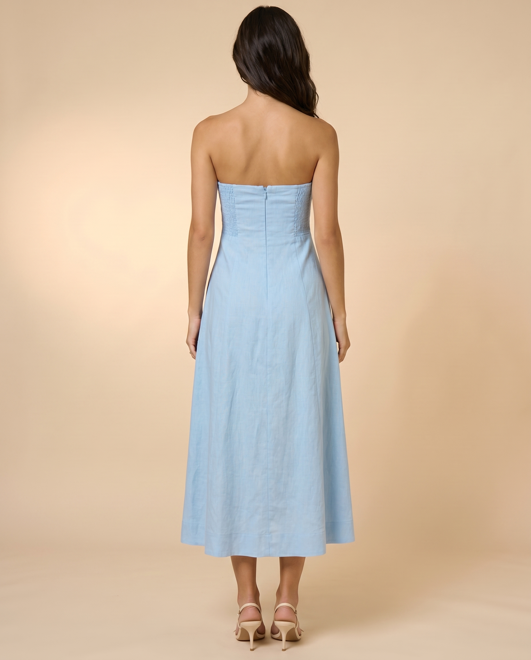 Coastal Drift Maxi Dress – Breezy Coastal Maxi Dress for Women (detail view 2)